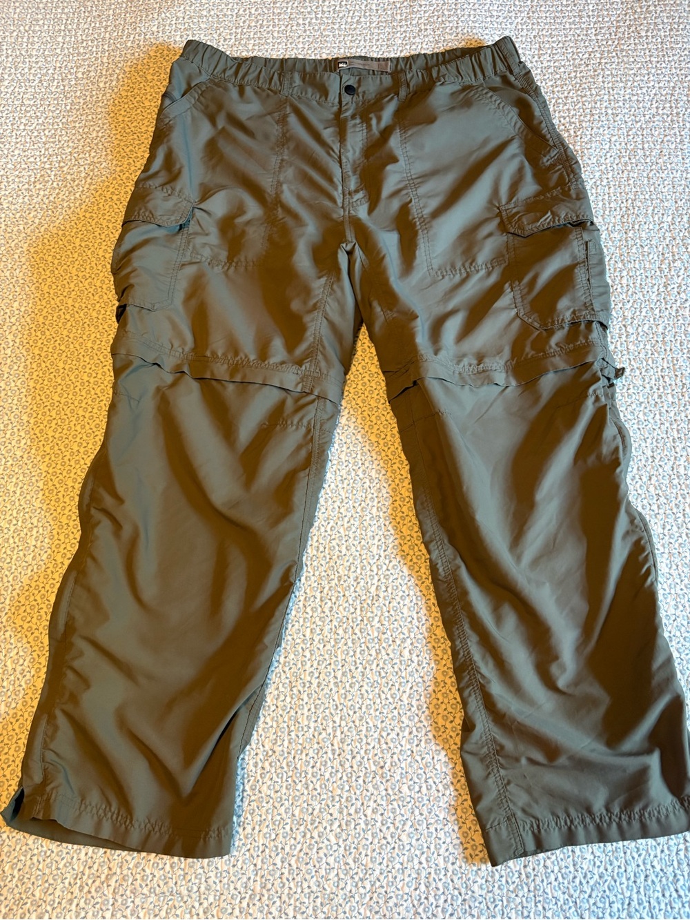 REI Convertible Cargo Pants Hiking Zip-Off Outdoor Men's Size XL